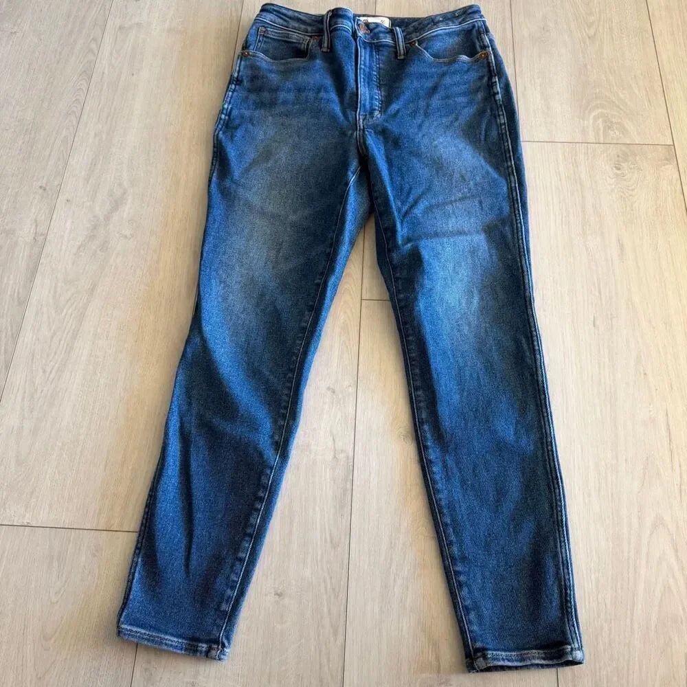 Madewell curvy high rise skinny women jeans size 30